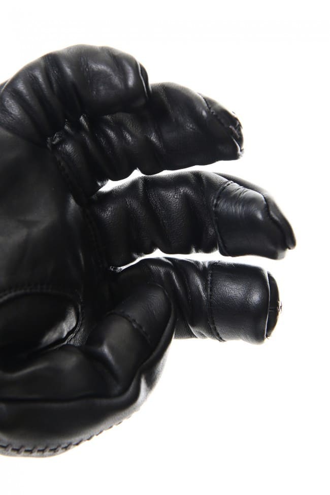 ホースレザーオーバーロックグローブ