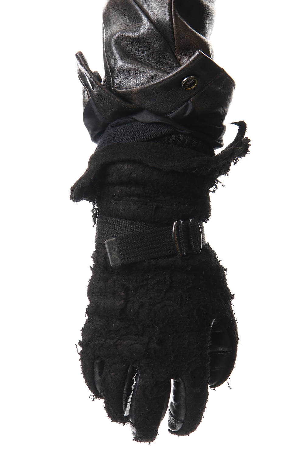 Destroy Deer skin Long gloves