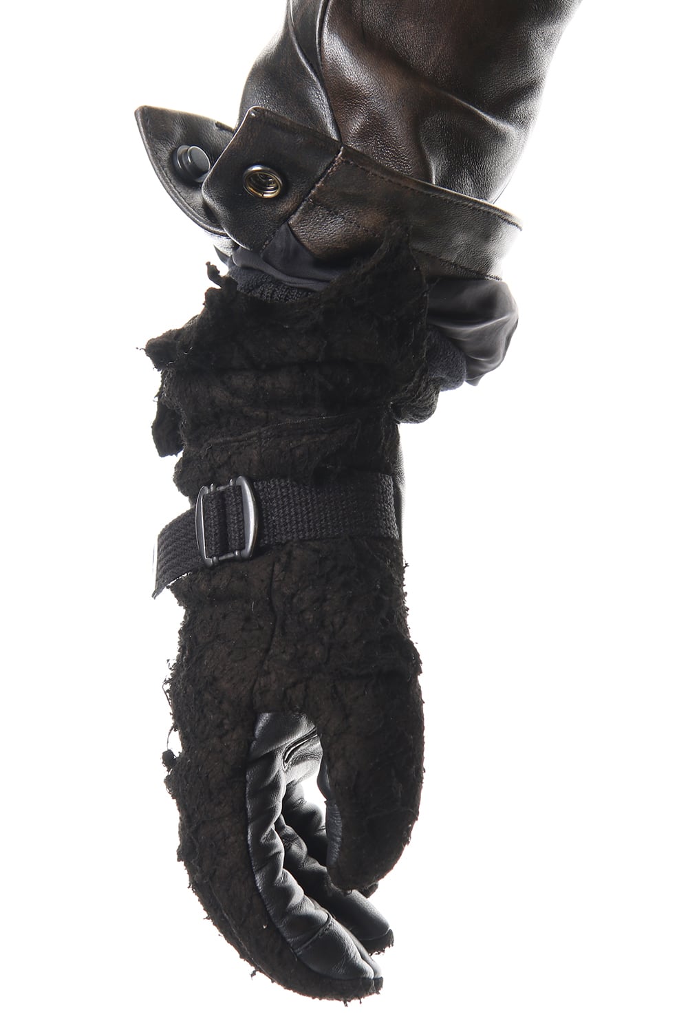 Destroy Deer skin Long gloves