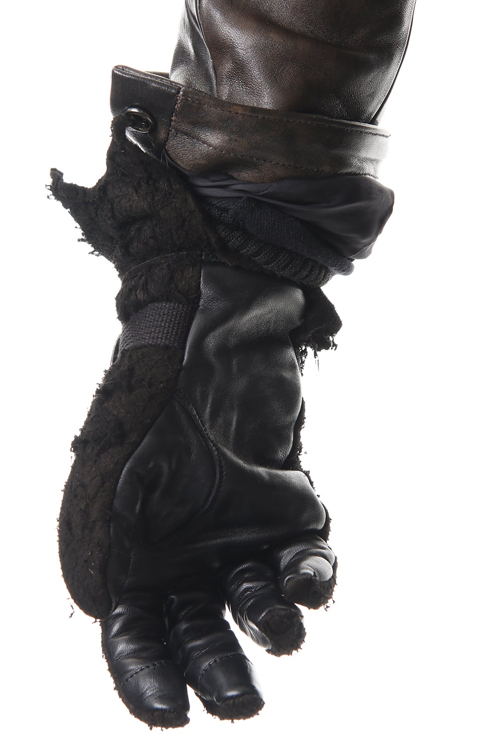 Destroy Deer skin Long gloves