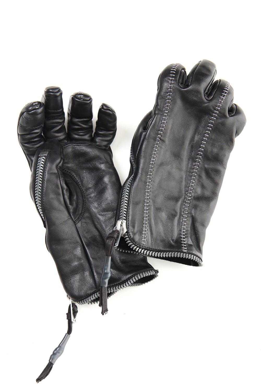 Horse Leather Zip Glove