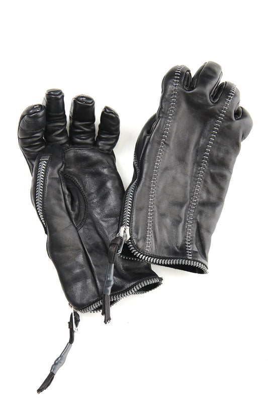 Horse Leather Zip Glove