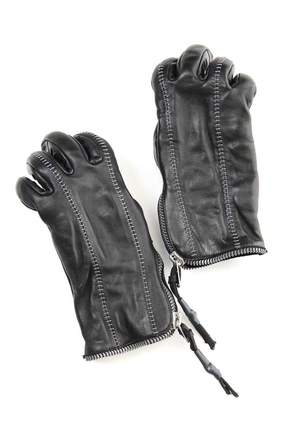 Horse Leather Zip Glove