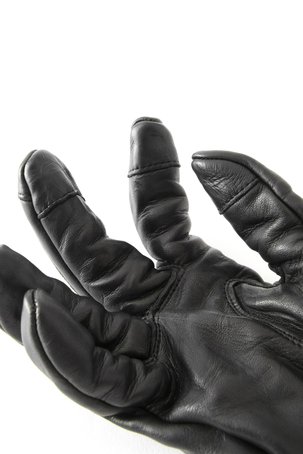 Horse Leather Zip Gloves 