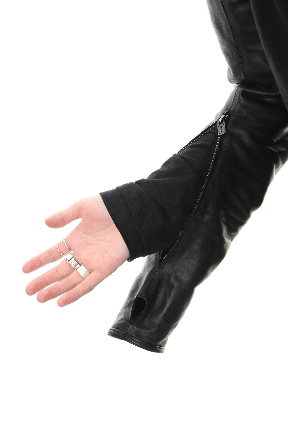 Horse Leather Sleeve Attached Back Pack - ST109-0019A