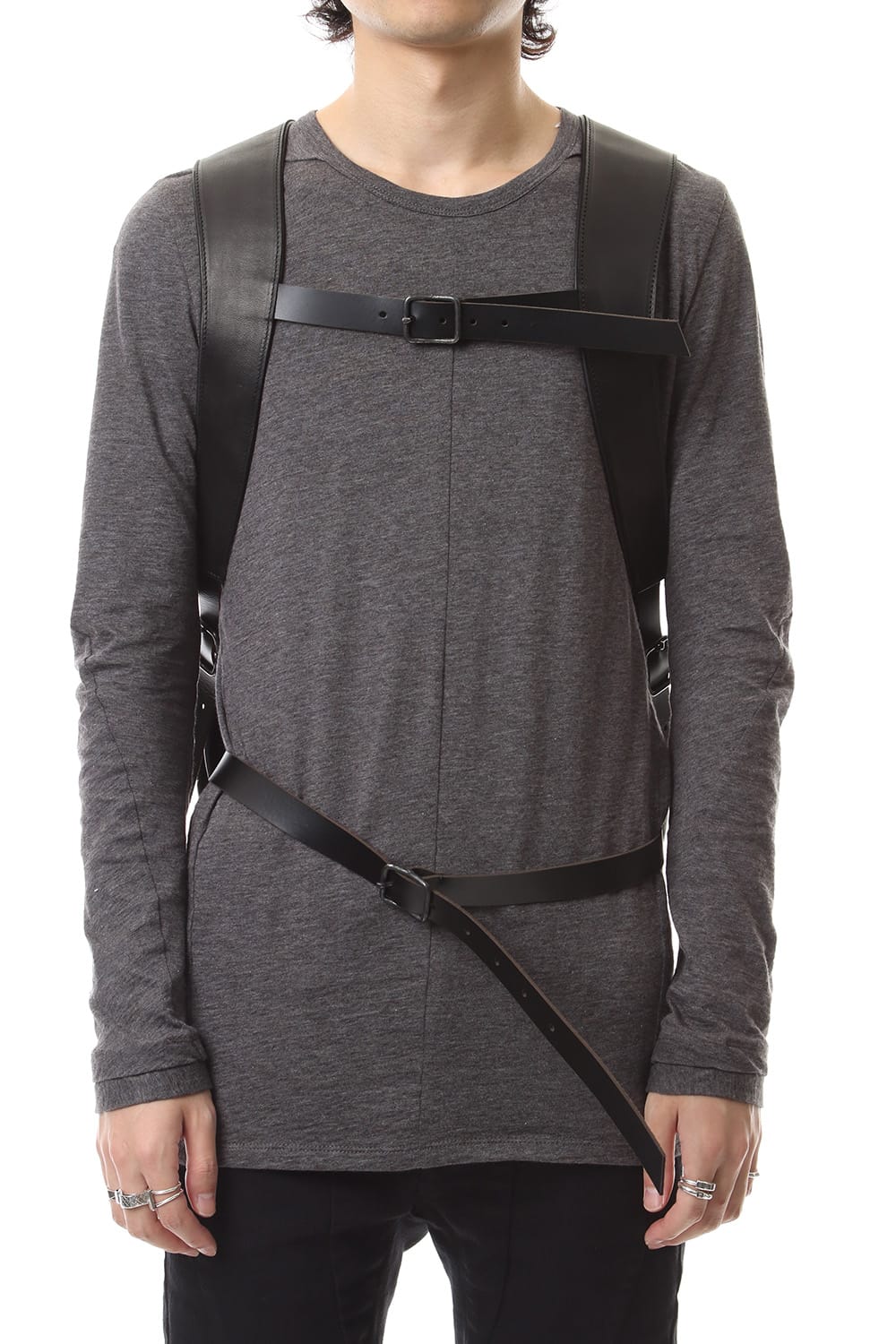 Horse Leather Back Pack - ST109-0029A