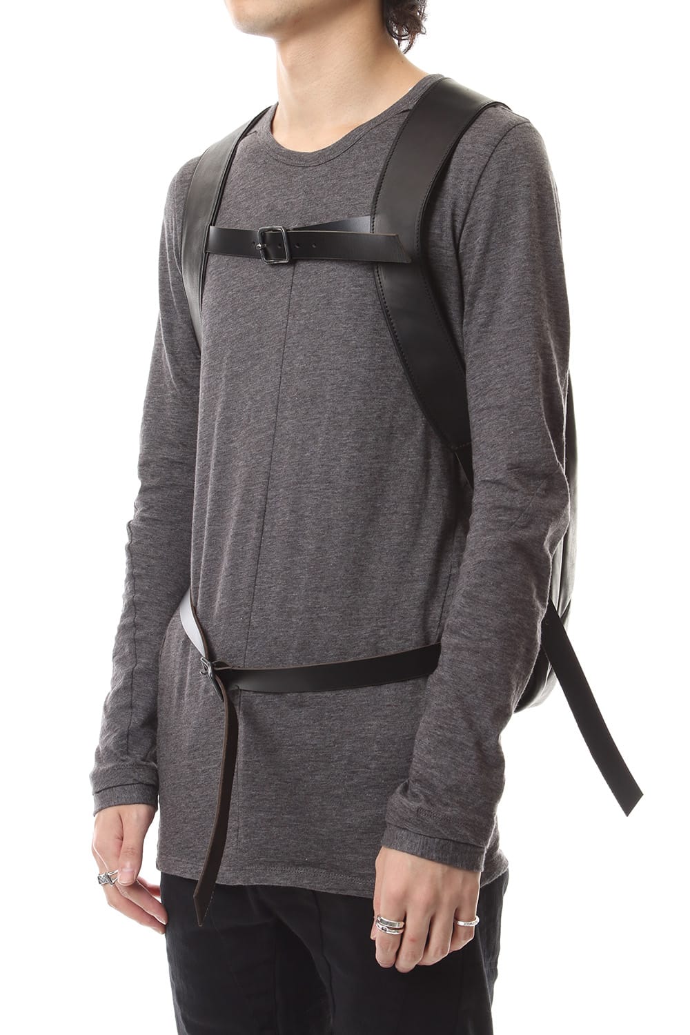 Horse Leather Back Pack - ST109-0029A