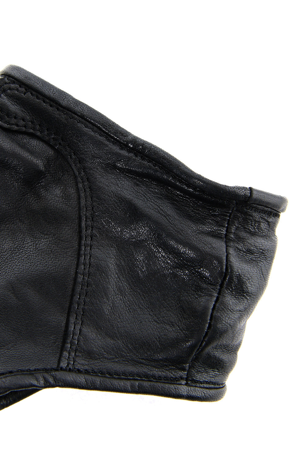 Horse leather backhand leather glove - ST109-0029S