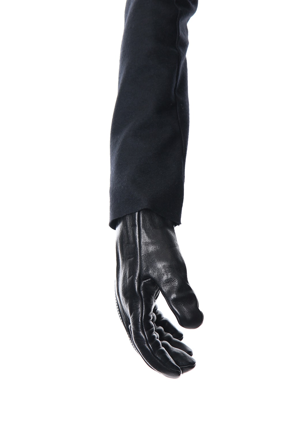 Horse Leather Zip Gloves