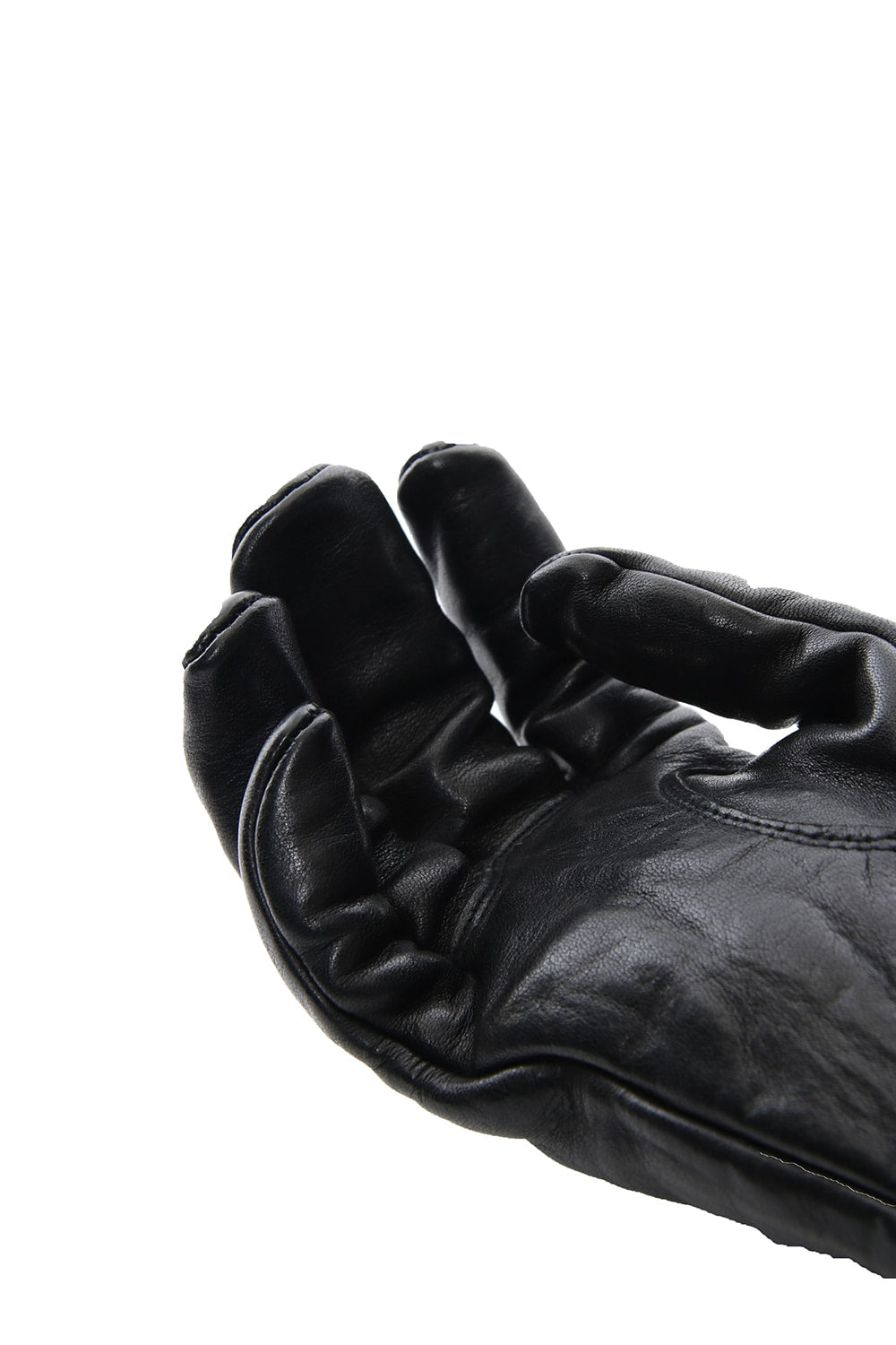 Horse Leather Zip Gloves