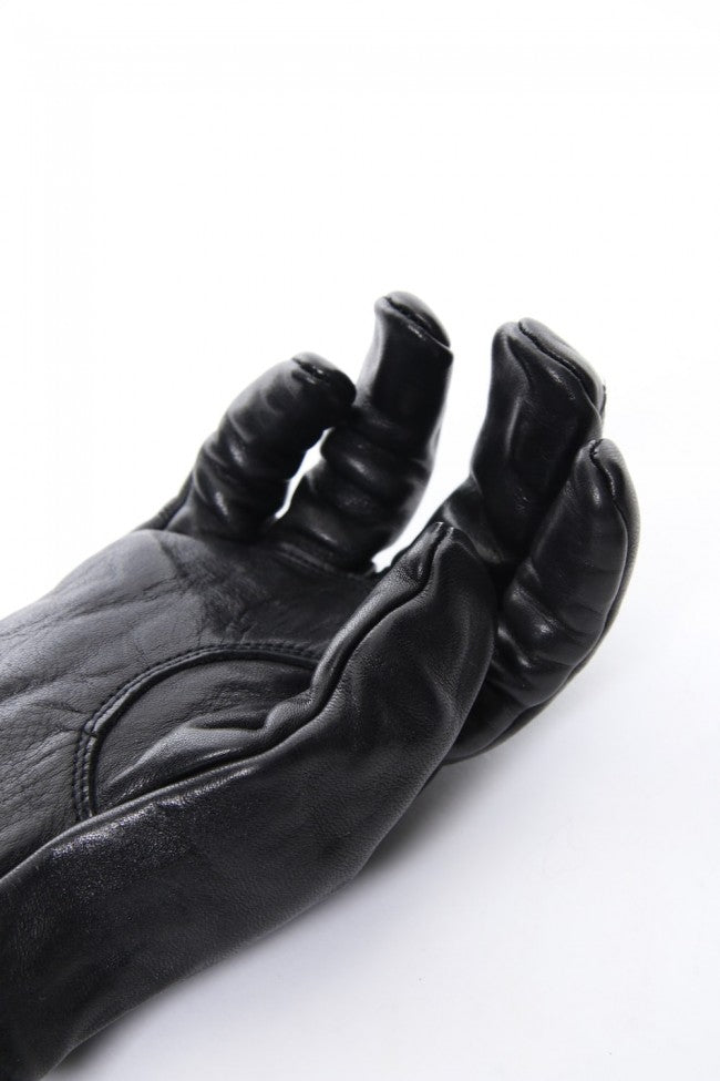 Horse Leather Zip Gloves - DG-0121A