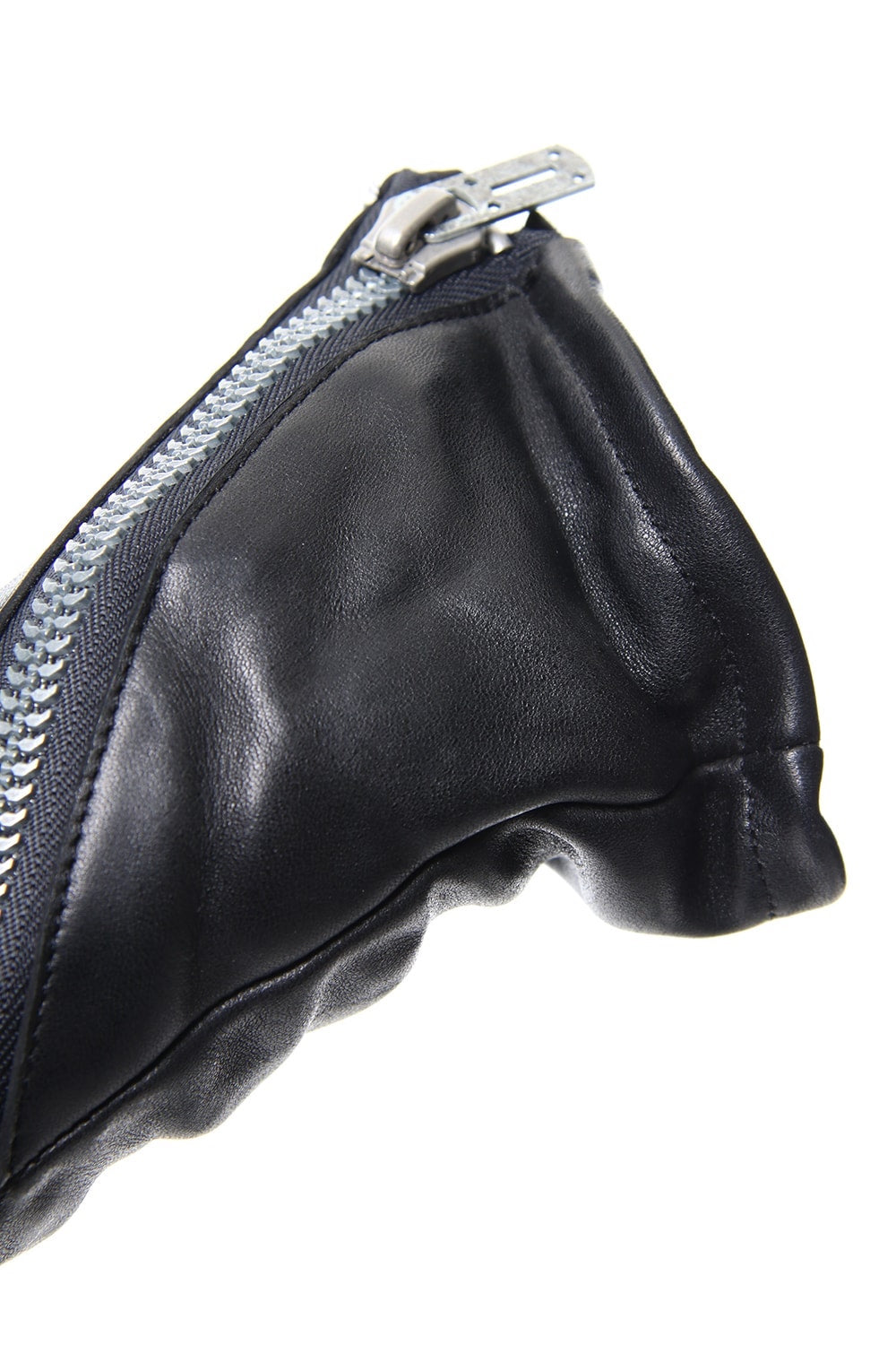 ホースレザー ジップ ロンググローブ