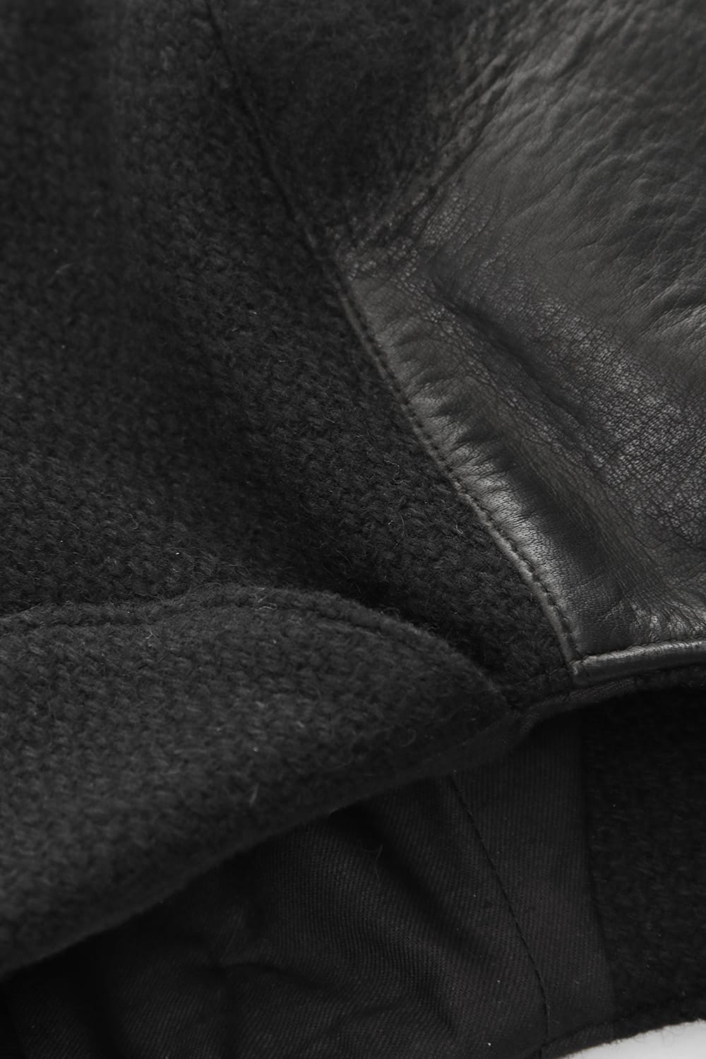 Leather Needle Punch Flight Cap - ST109-0069A