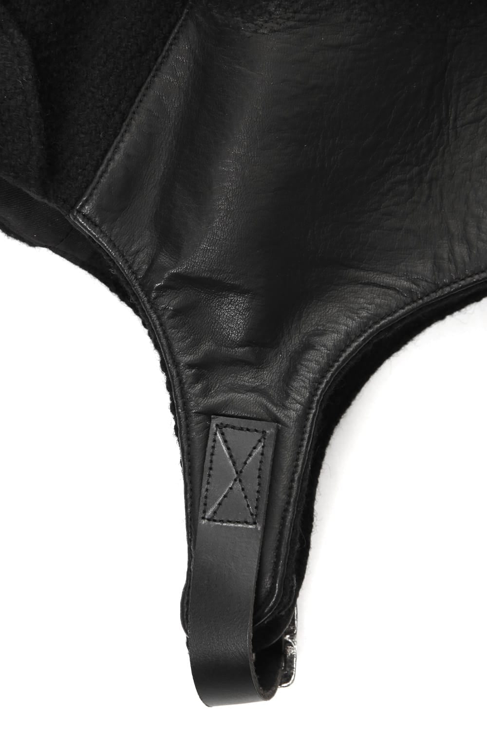 Leather Needle Punch Flight Cap - ST109-0069A