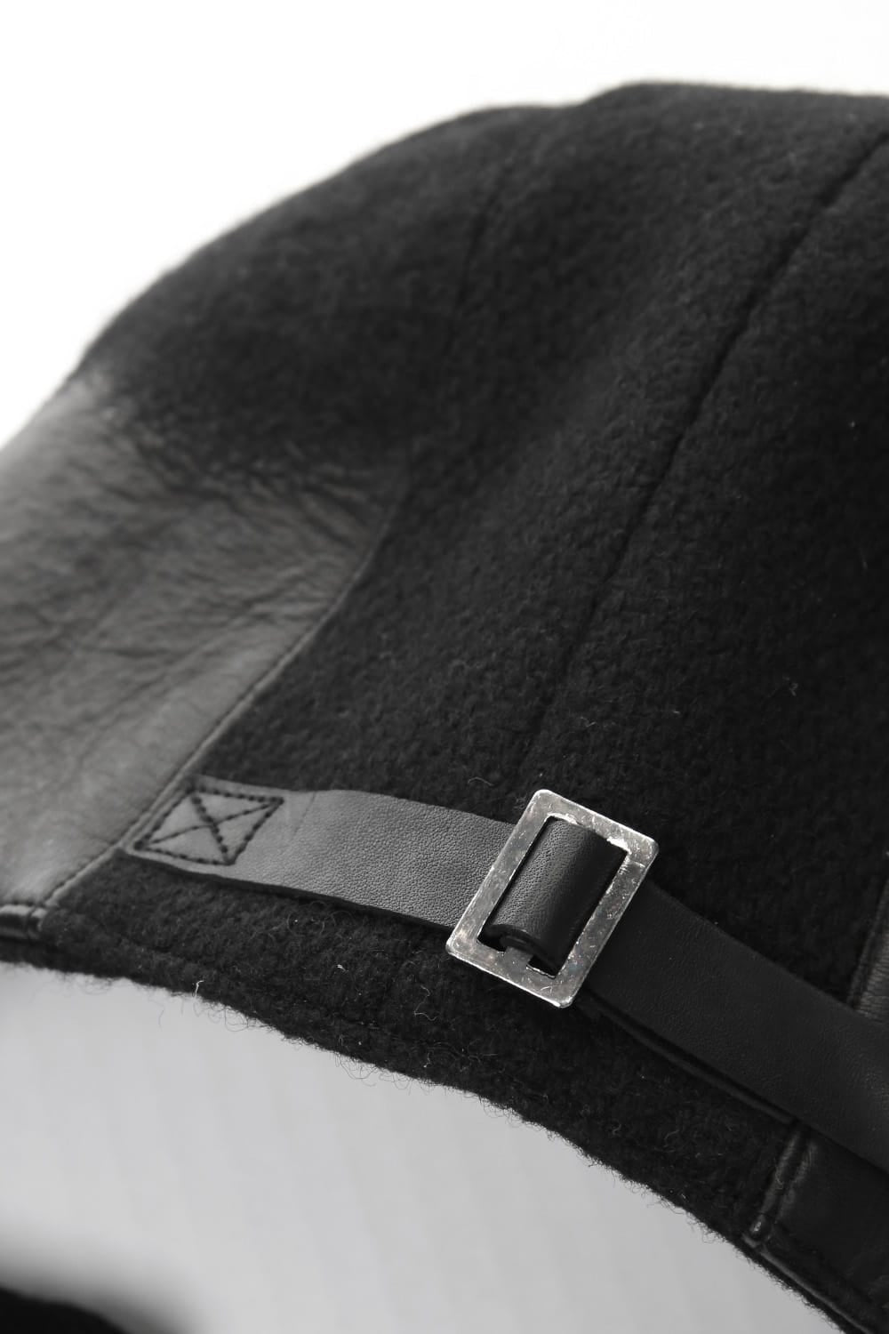 Leather Needle Punch Flight Cap - ST109-0069A