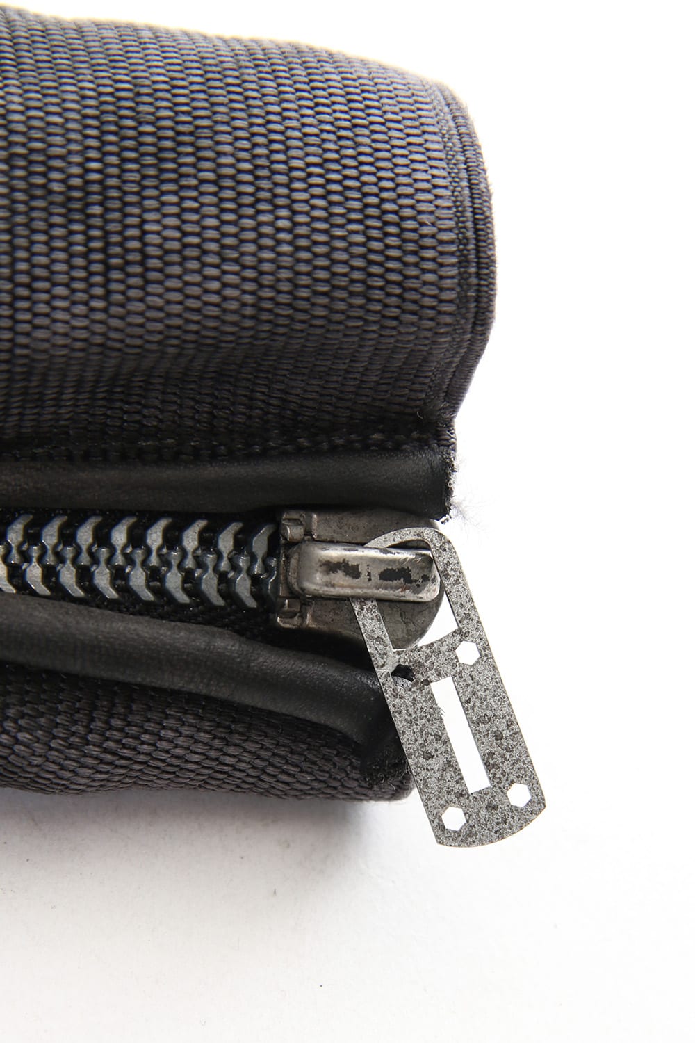 Horse leather cold dye over lock glove