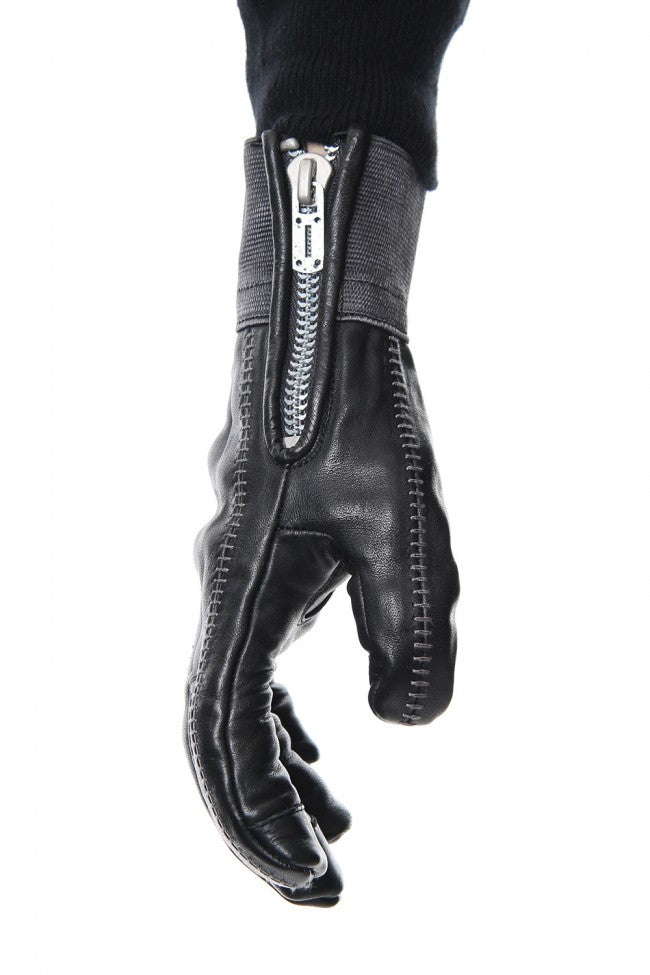 Horse Leather Over Lock Gloves
