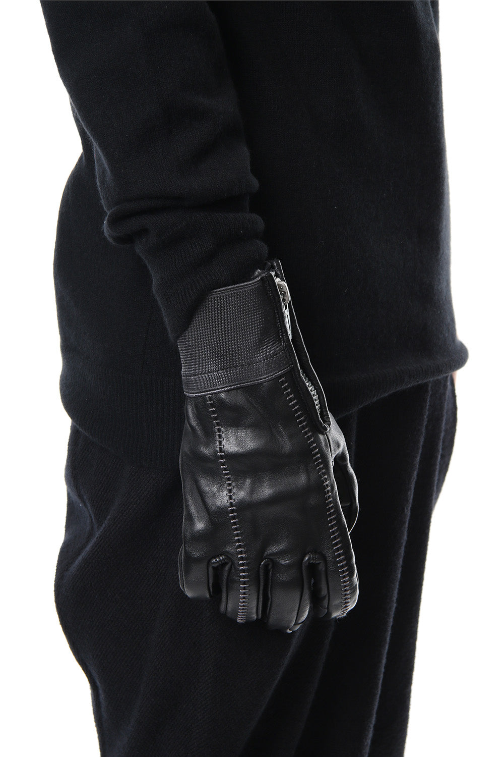 Horse leather over lock glove