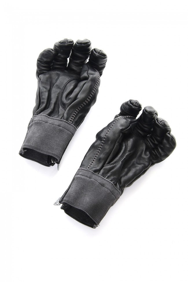 Horse Leather Over Lock Gloves