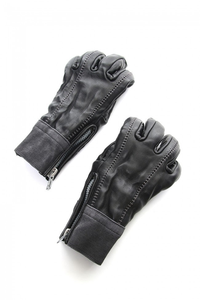 Horse Leather Over Lock Gloves