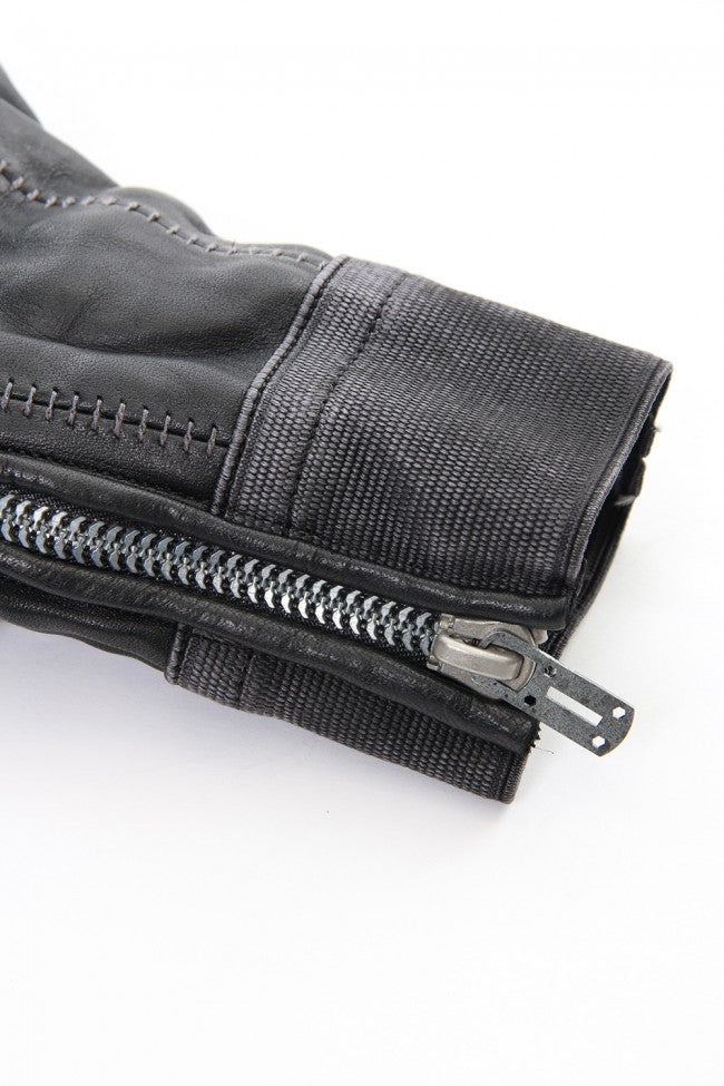 Horse Leather Over Lock Gloves