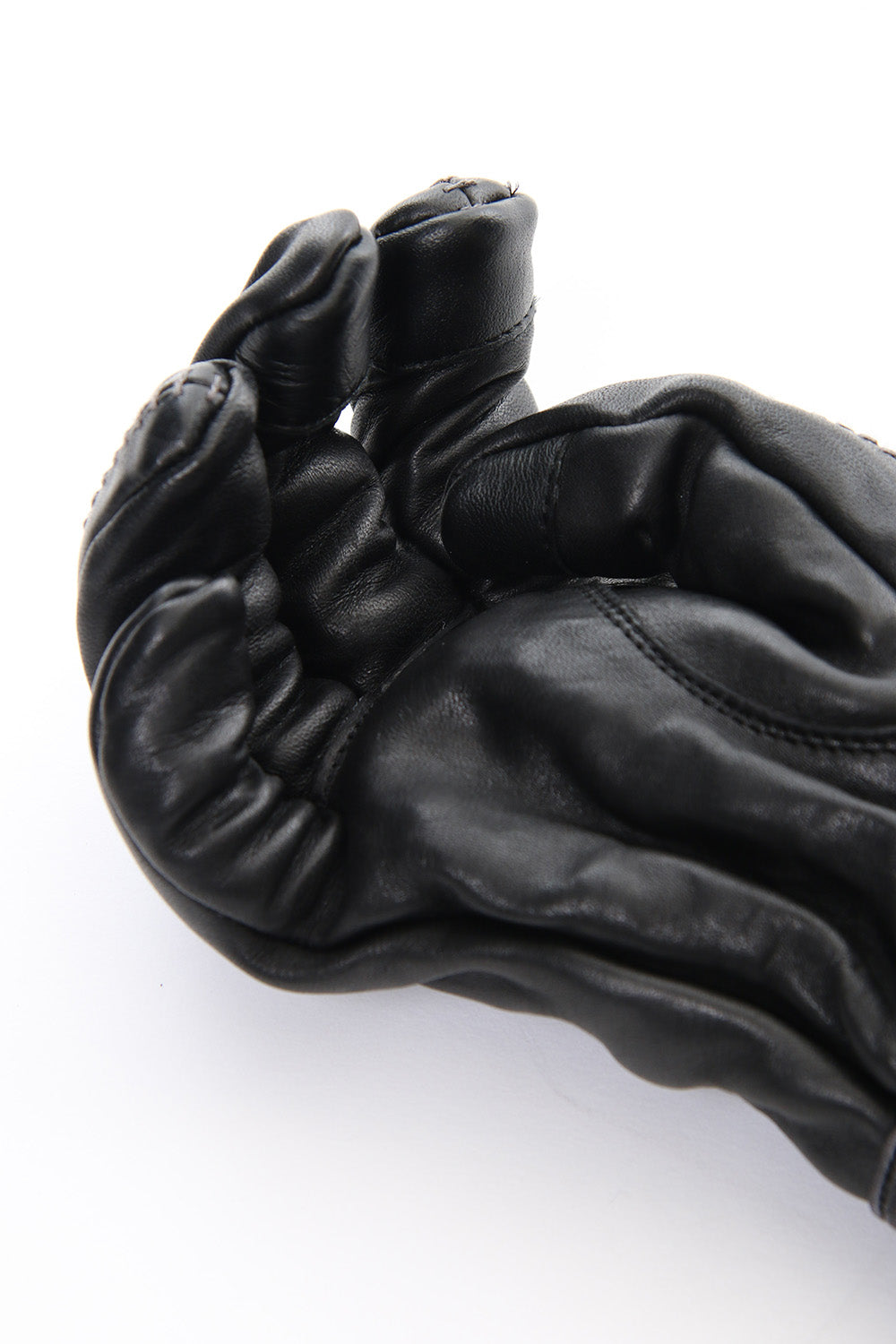 Horse leather over lock glove