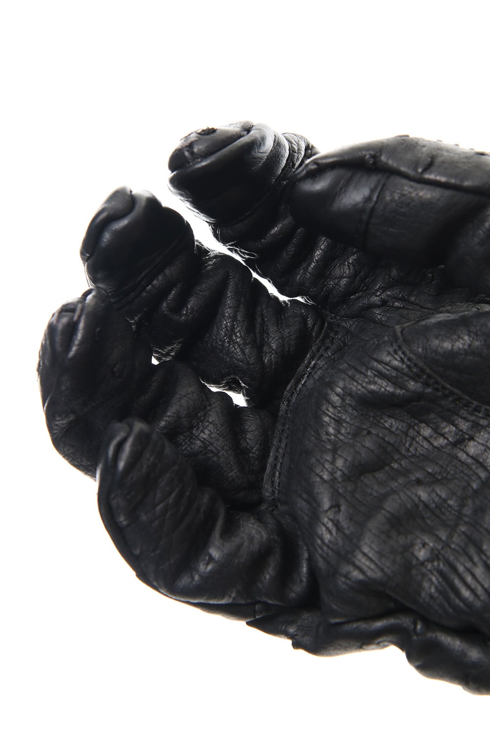 Fascinate Limited Ostrich leather over lock glove