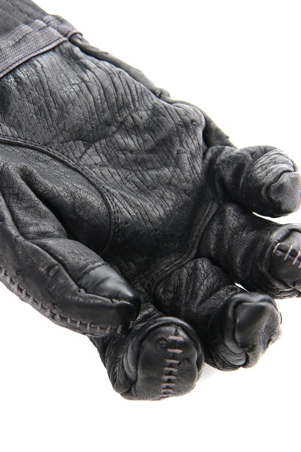 Fascinate Limited Ostrich leather over lock glove