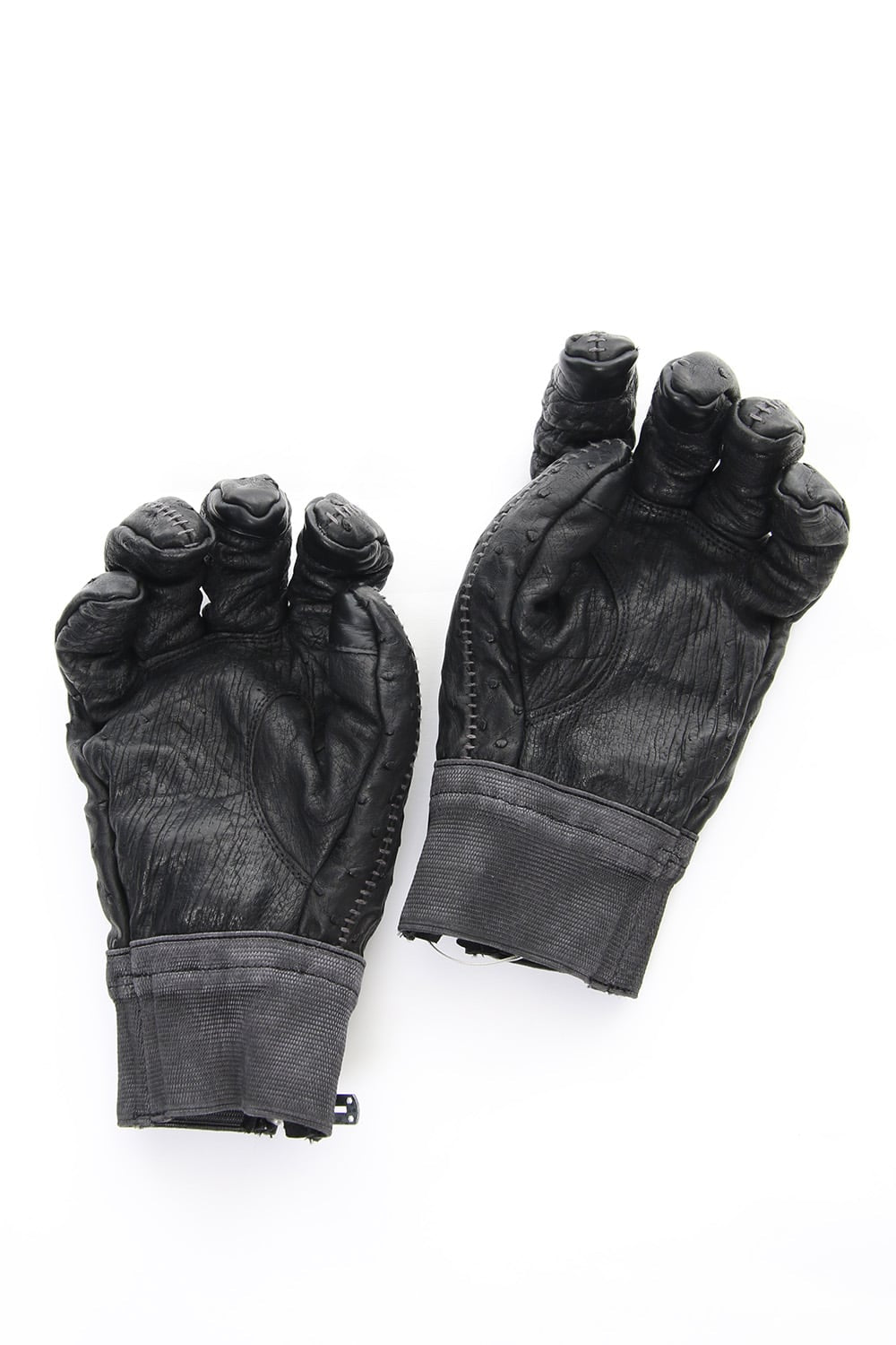 Fascinate Limited Ostrich leather over lock glove