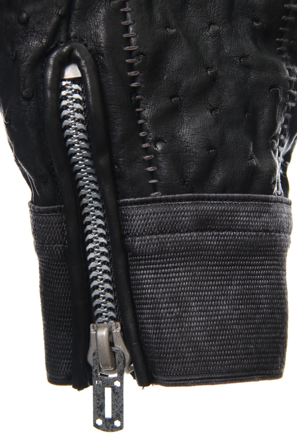 Fascinate Limited Ostrich leather over lock glove