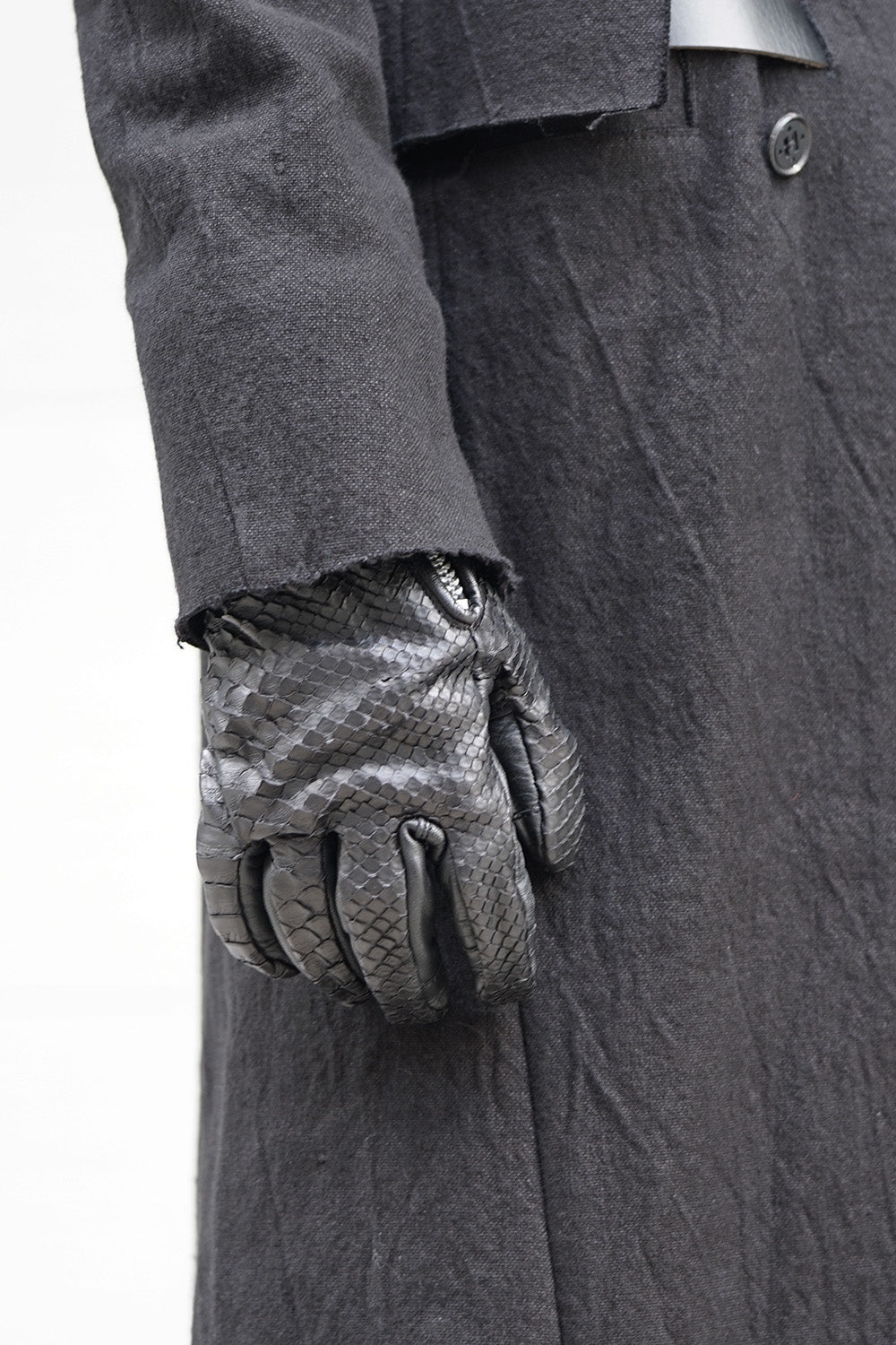 Python×Horse leather glove