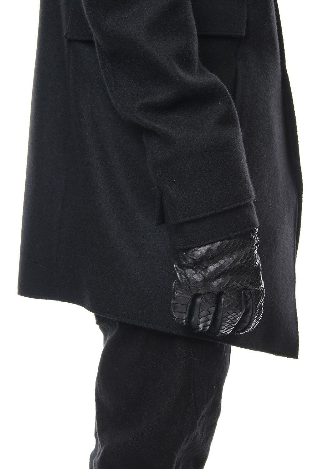 Python×Horse leather glove