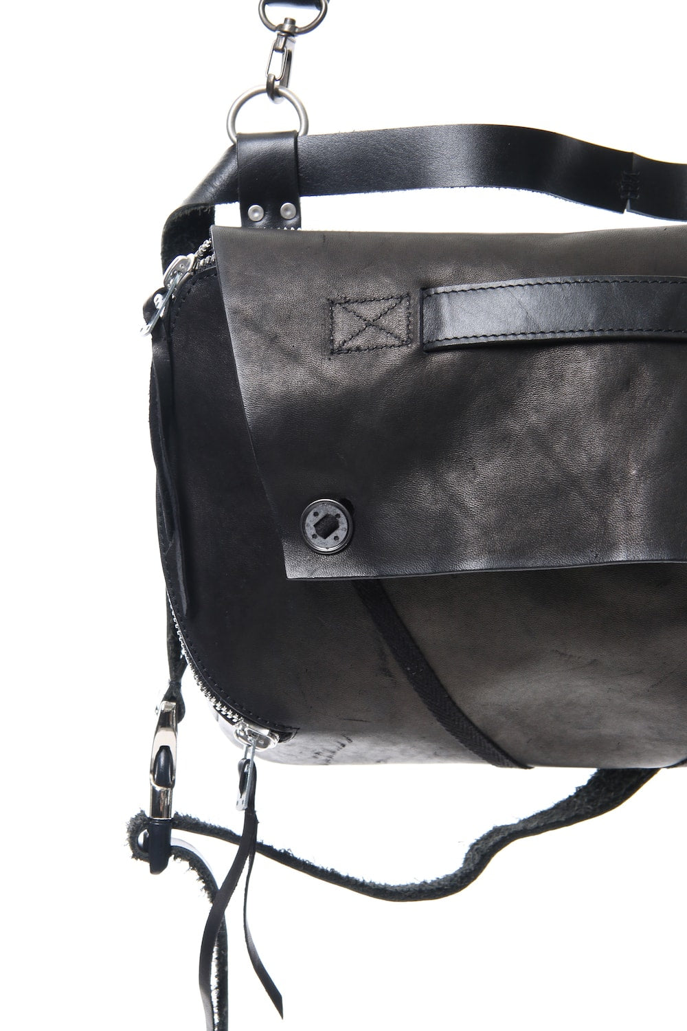 Horse leather harness bag