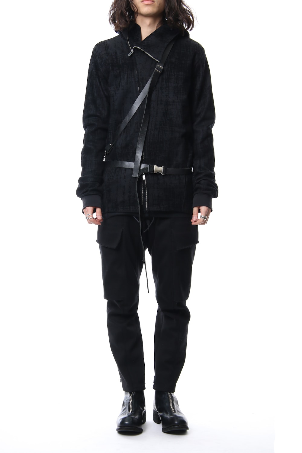 Horse leather harness bag