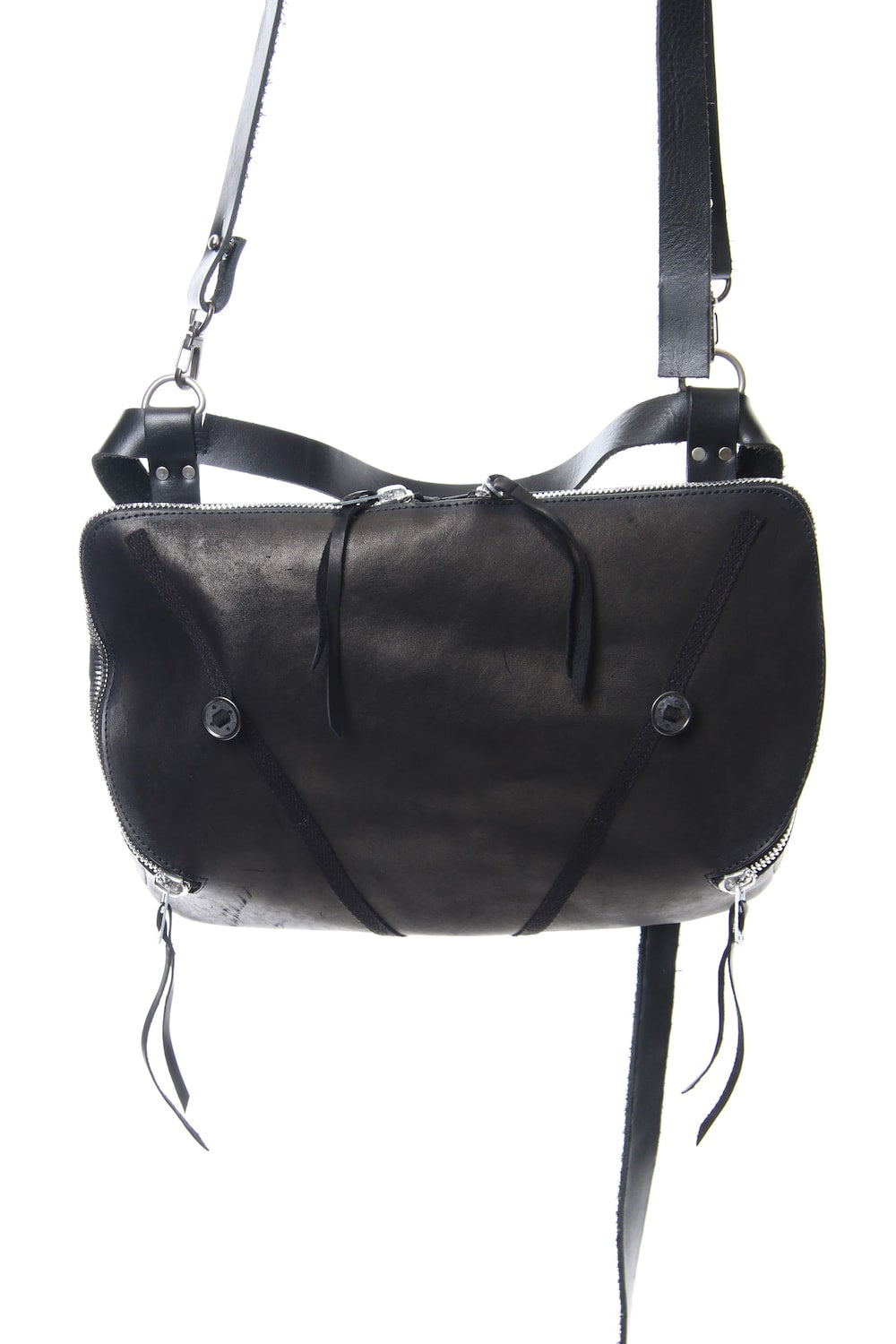 Horse leather harness bag