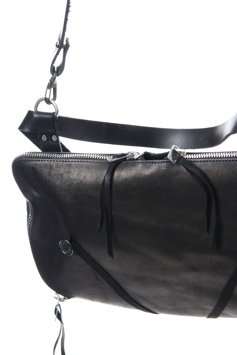 Horse leather harness bag