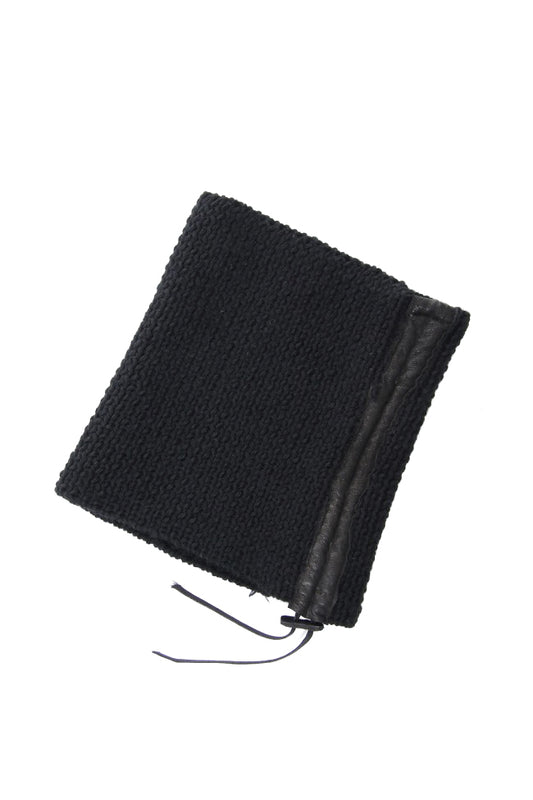 Wool neck warmer