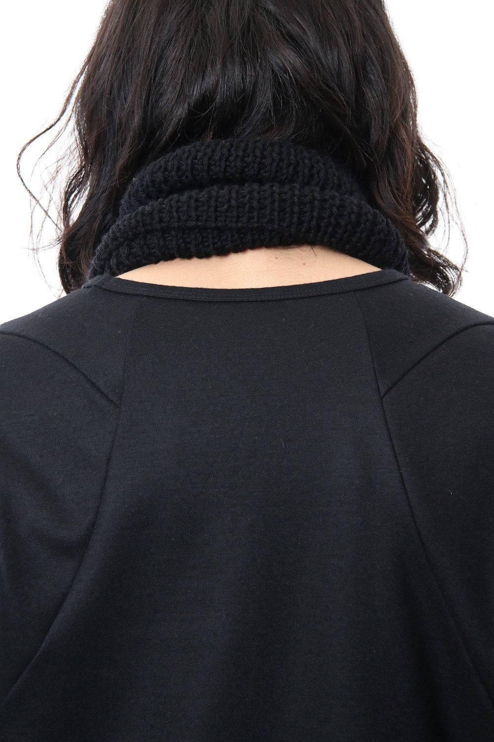 Wool neck warmer