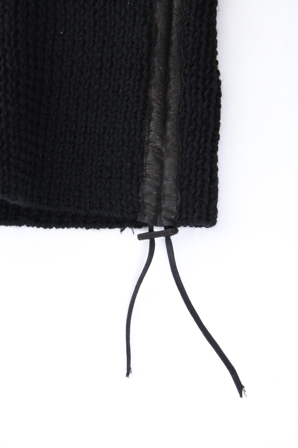 Wool neck warmer