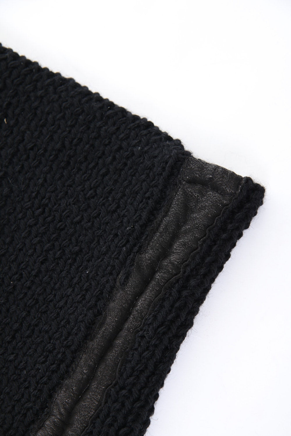 Wool neck warmer