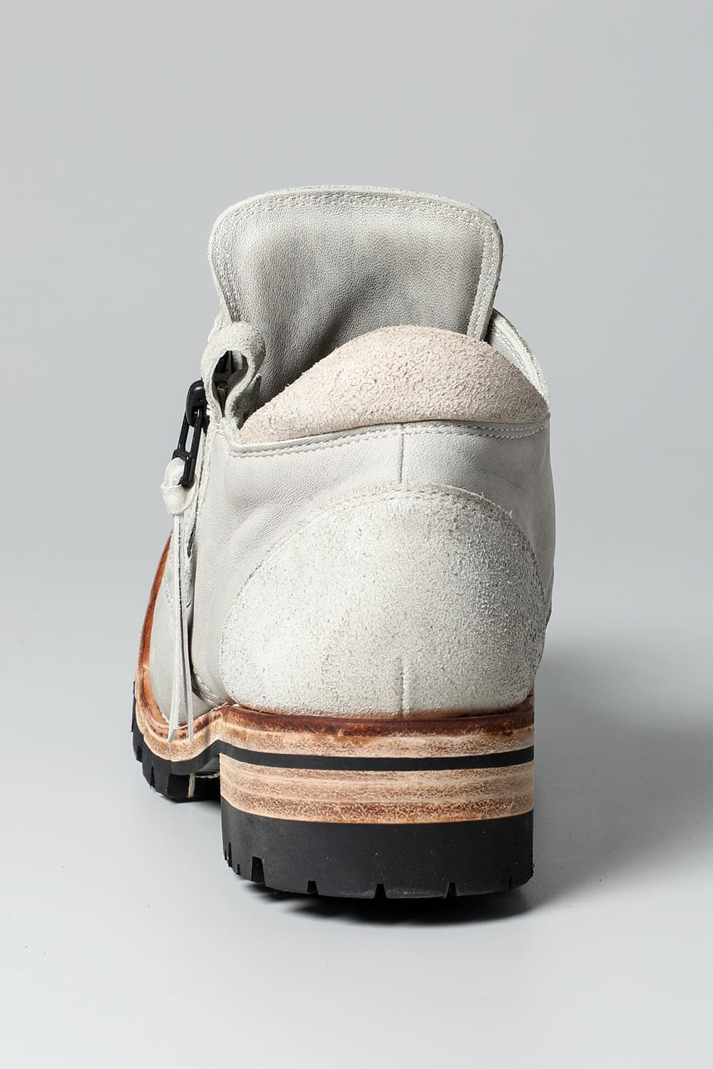 Horse Leathe Sneaker Derbyy Shoes Dusty White