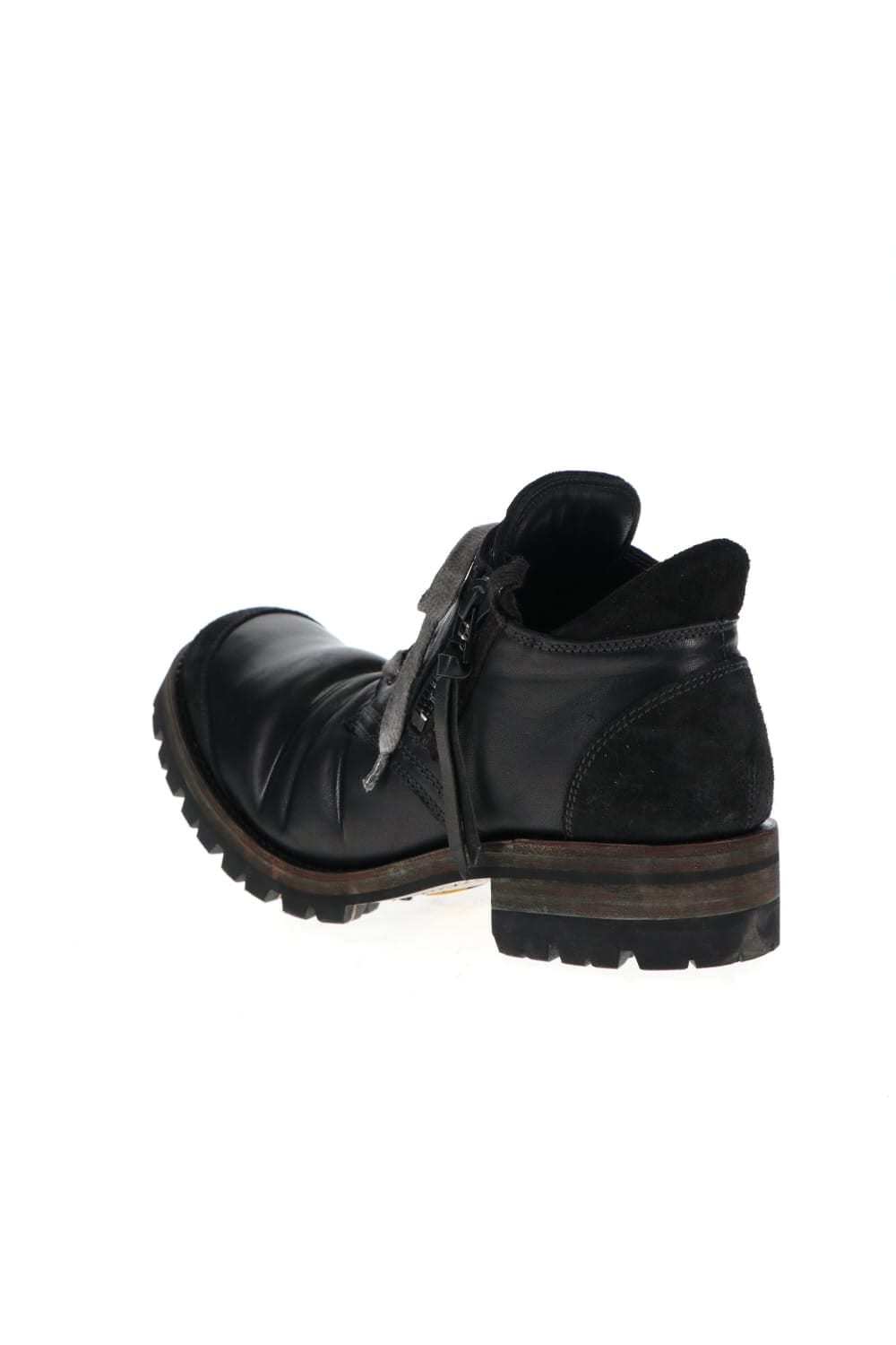 Horse Leathe Sneaker Derbyy Shoes Dusty Brown