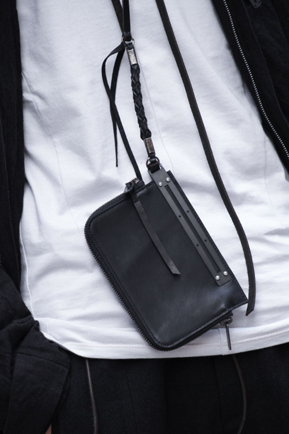 Horse Leather Neck Wallet