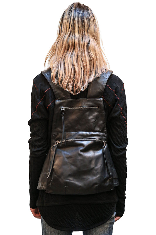 Horse Leather Vest Bag