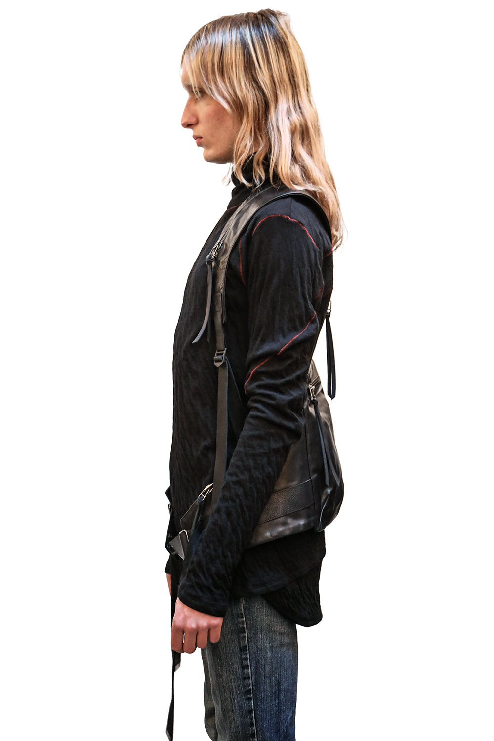 Horse Leather Vest Bag