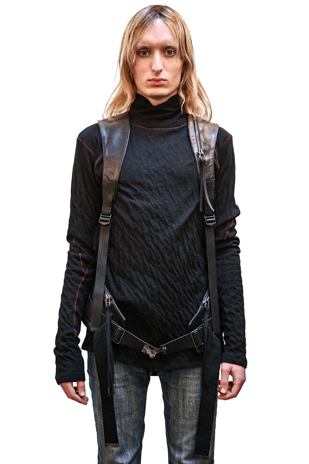 Horse Leather Vest Bag