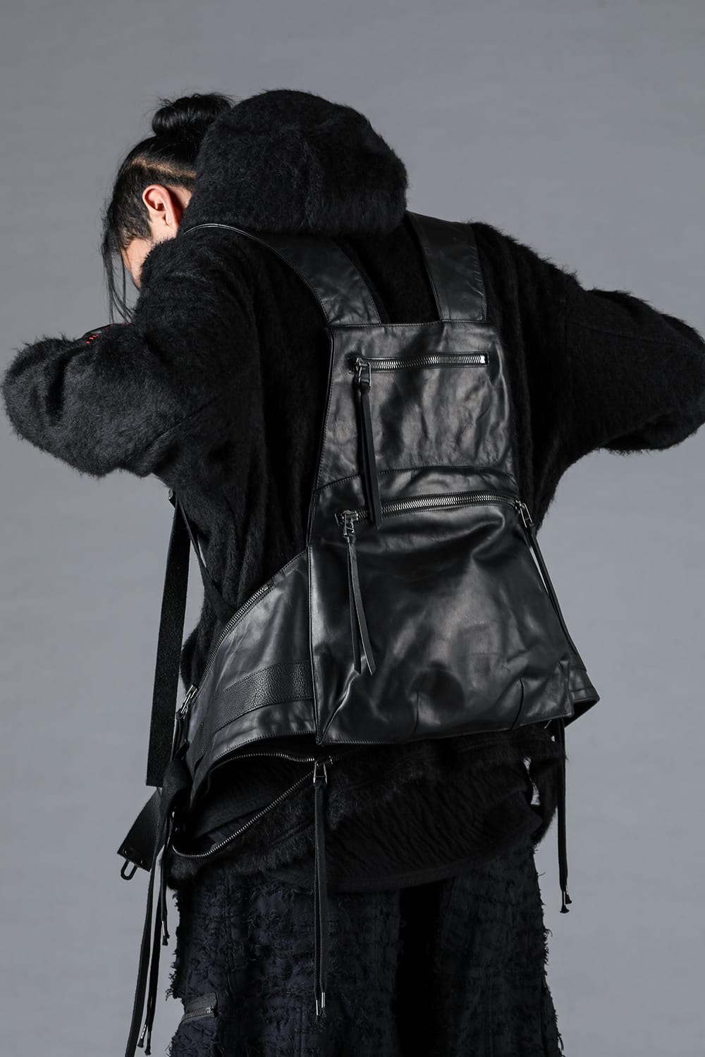 Horse Leather Vest Bag