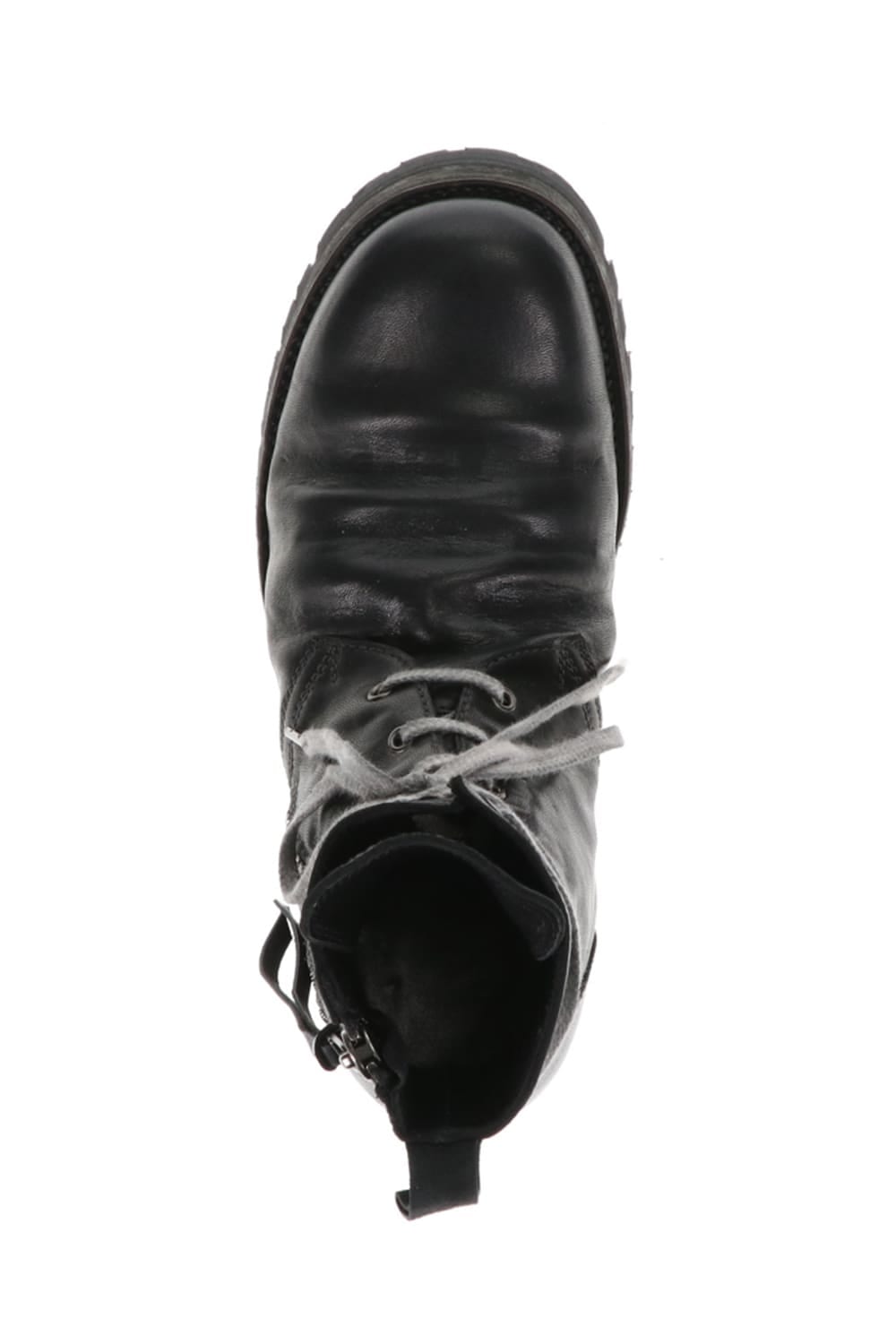 Horse Leathe Lace Up Boots Dusty Brown