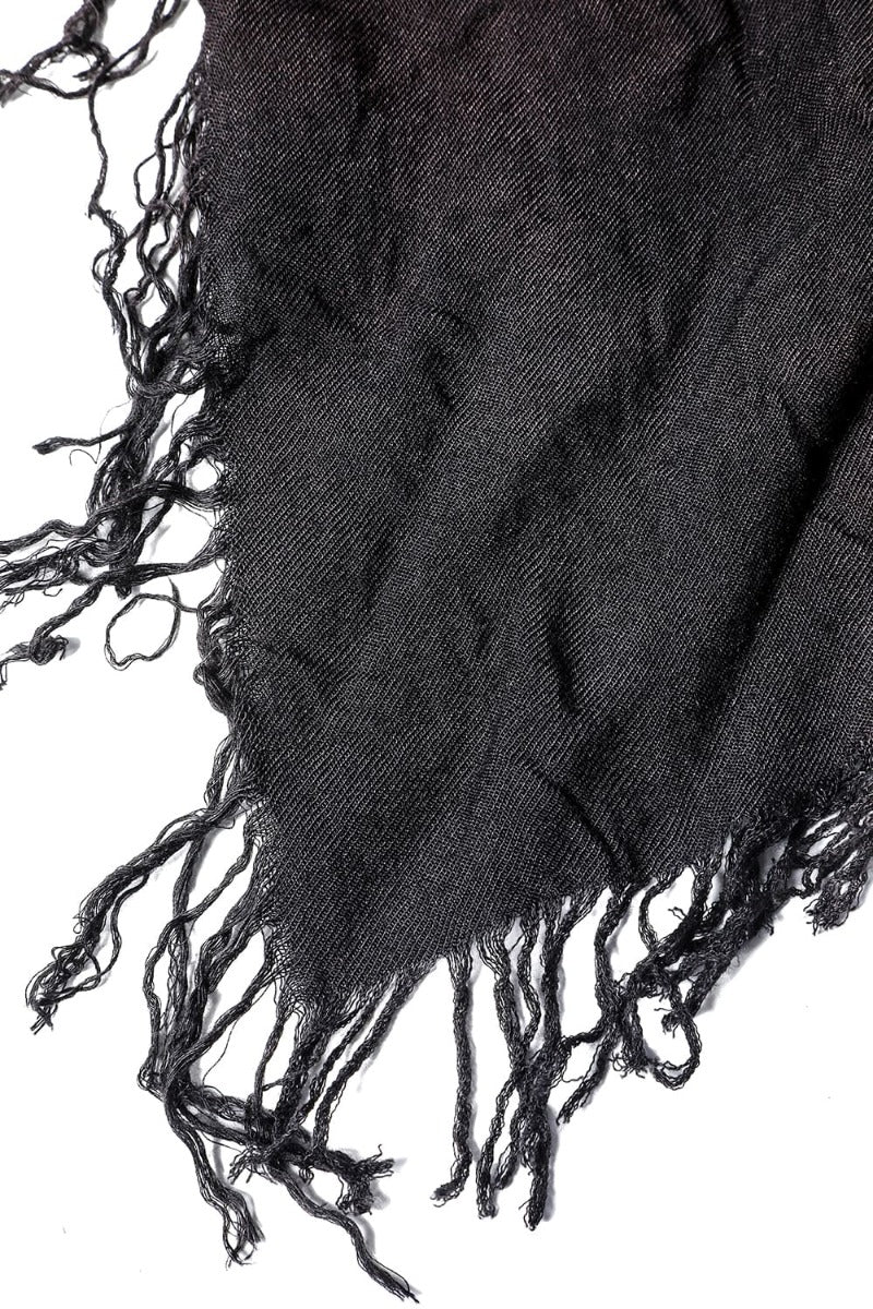 Uneven Dye Rayon and Silk Stole