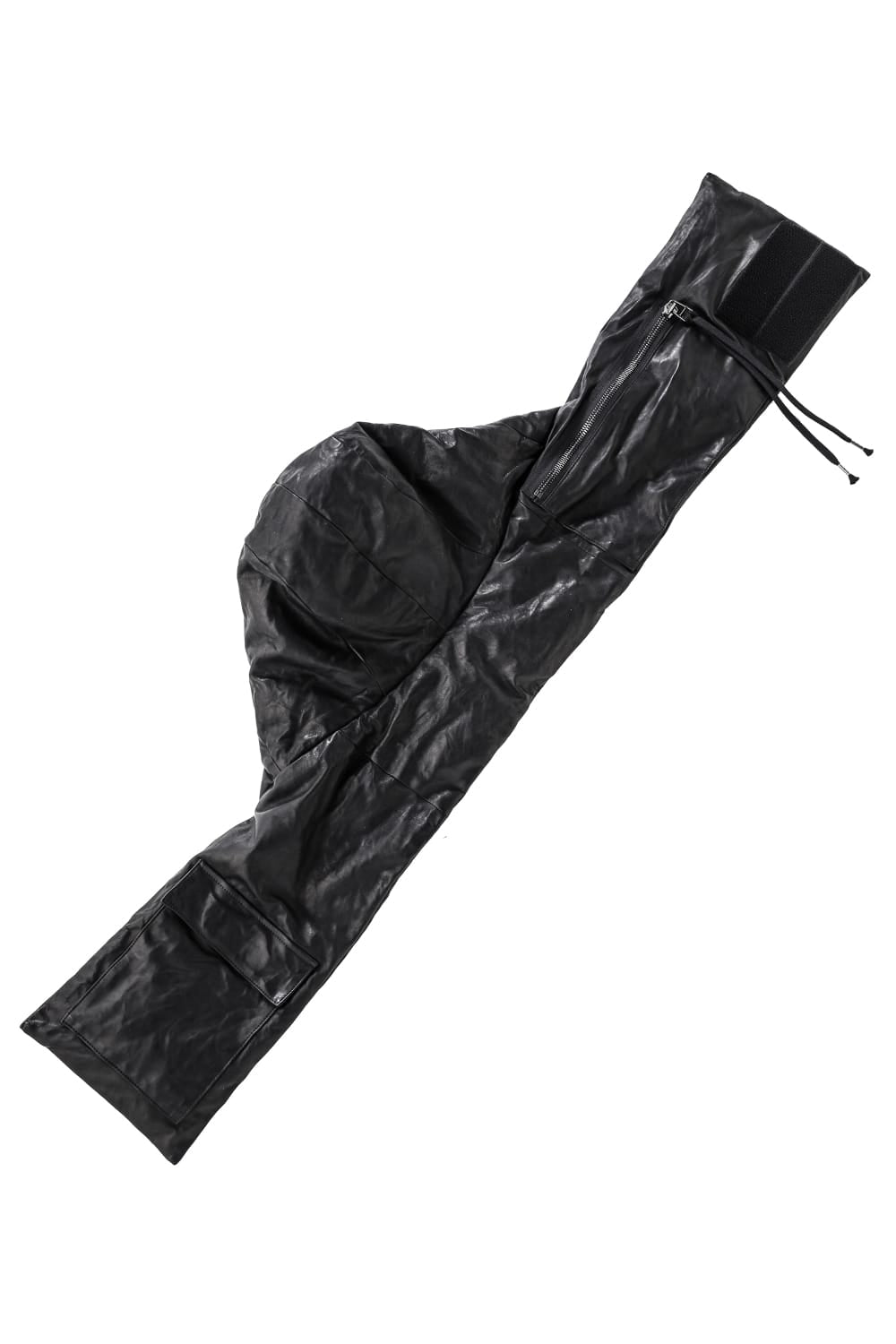 Horse Leather Down Hood Scarf